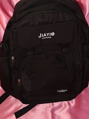 Black Men's Travel Backpack